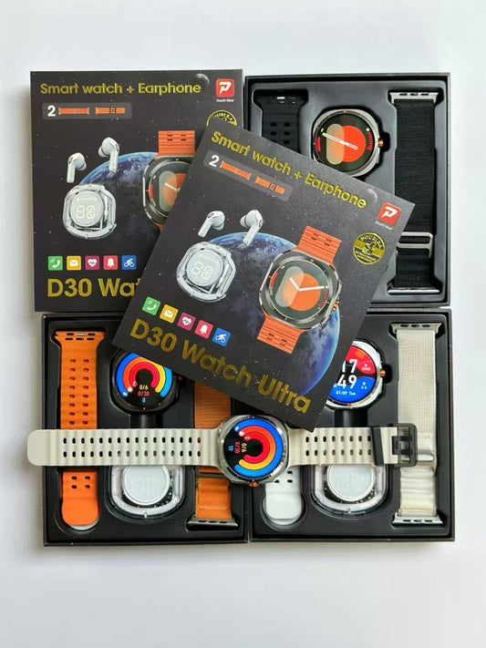 Smart Watch with free Earphones
