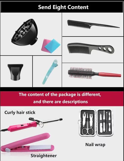 Hair Dryer Straightening Curling Drying