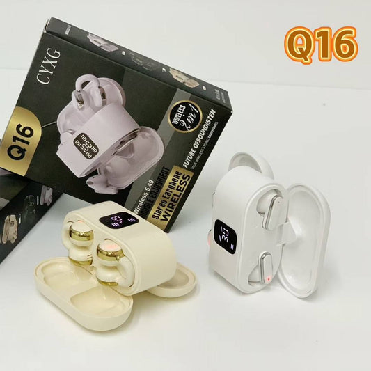 2-in-1 High Definition Wireless Earbuds & Smart Ring Set