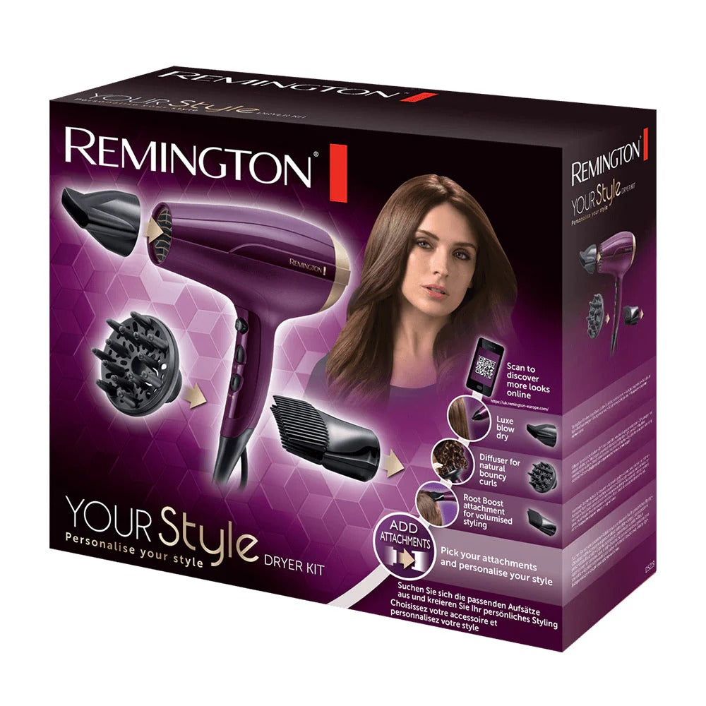 Remington Pro Air Shine Black Hair Dryer