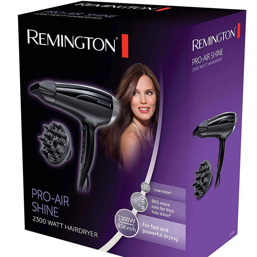 Remington D5215 - Pro Air Shine Hair Black Dryer