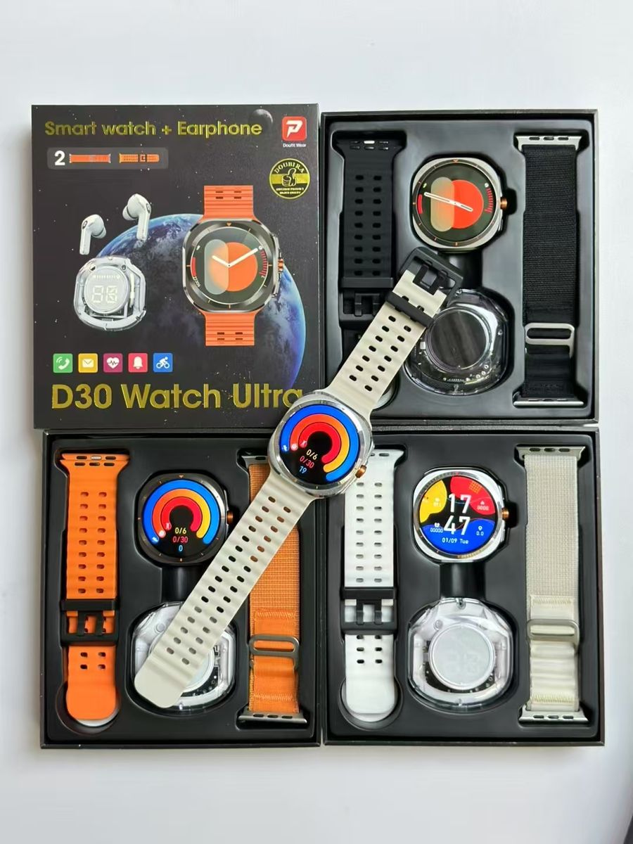 Smart Watch with free Earphones